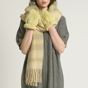 Daylight Brushed Scarf in Ivory