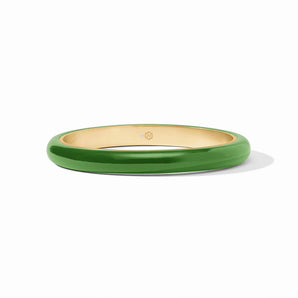 Madison Statement Bangle in Palmetto Green