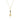 Tennis Racket Charm Necklace