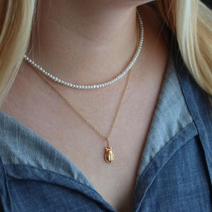 Seed Pearl Necklace