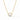 Nassau Solitaire Necklace in Clear Crystal