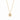 Noel Pave Solitaire Necklace in Cz