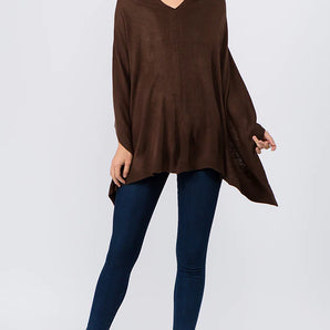 Poncho in Brown