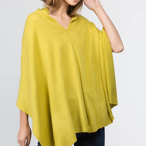 Poncho in Light Green