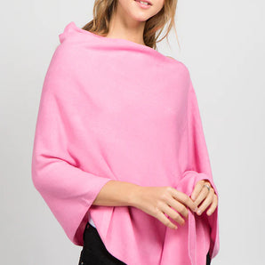 Poncho in Pink