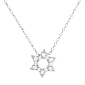 Gold Dipped Star of David Necklace
