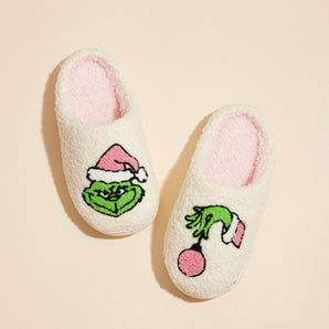 Kids Grinch Slippers