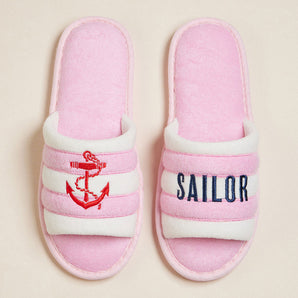 Anchor/Sailor Slippers