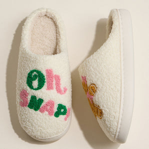 Gingerbread Slippers