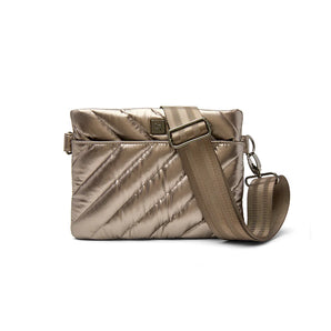 Diagonal Bum Bag 2.0 in Pearl Latte