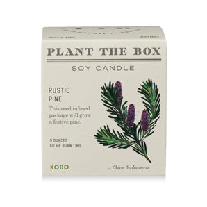 Rustic Pine Candle