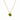 Rainbow Delicate Charm Necklace in Palmetto Green