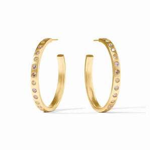 Rainbow Hoop in Champagne Radiance