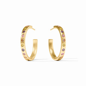 Rainbow Hoop in Pink Dawn