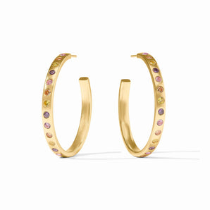 Rainbow Hoop in Pink Dawn