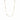 Rainbow Station Necklace in Clear Crystal