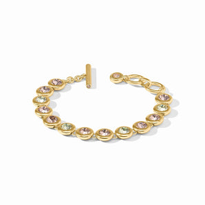 Rainbow Tennis Bracelet in Champagne Radiance