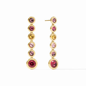 Rainbow Tier Earring in Pink Dawn