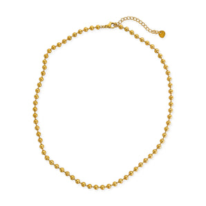 Water Resistant 4mm Spheres Necklace