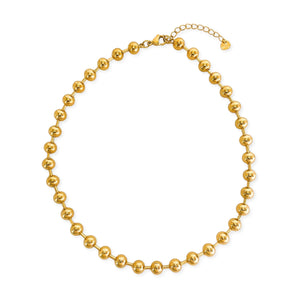 Water Resistant 8mm Spheres Necklace