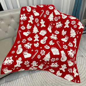 Reversible Christmas Blanket