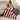 Smile Soft Blanket in American Flag