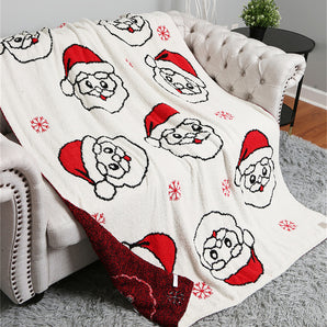 Smile Soft Blanket in Santa
