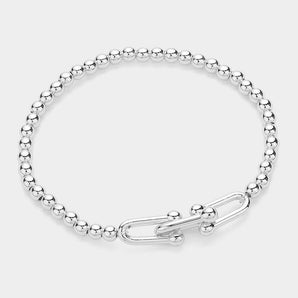 Stainless Steel Hardware Bracelet