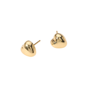 Gold Filled Mini Heart Stud Earrings