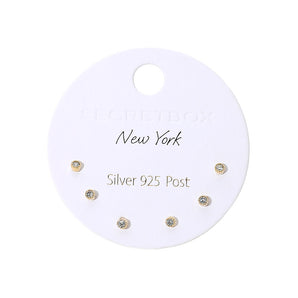 Set 3 Stud Earring Set