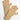 Chunky Rib Gloves in Camel