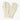 Chunky Rib Gloves in Natural White