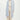 Wide Collared Cardigan in Cotton Blue