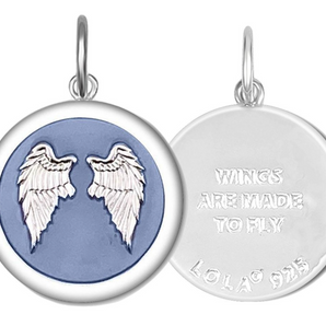 Angel Wings Silver/Pink