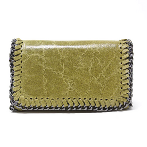 Leather Crossbody - Olive