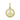 Peace Sign - Alpine White/Gold