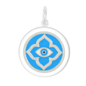 Evil Eye Silver - Turquoise