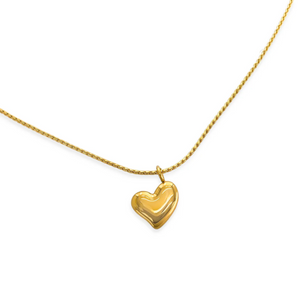 Water Resistant Heart Necklace