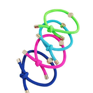 Hair Tie Set in Neon