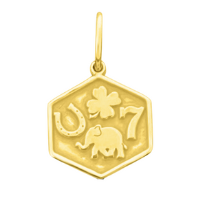 Lucky Pendant in Gold