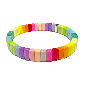 Neon Rainbow Bracelet