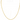 2mm 20" Gold Ball Chain