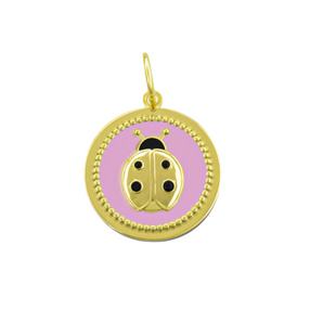 Ladybug Flamingo Pink/Gold