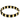Ribbed Enamel Bracelet - Black