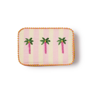 Palm Tree Jewelry Box