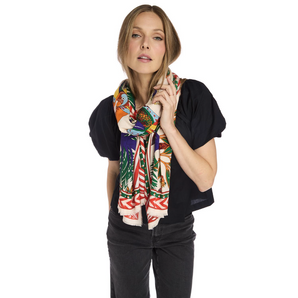 Beige Rectangle Scarf