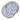Blue Batik Round Wood Tray
