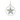 15mm Starfish Gold Light Blue