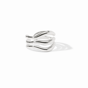 Wave Ring in Silver