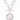Honeybee Demi Necklace in Clear/Silver